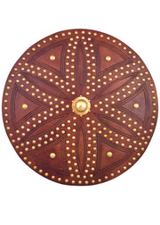 Targe irlandesa O?Donovan del siglo XVI con umbo de acero