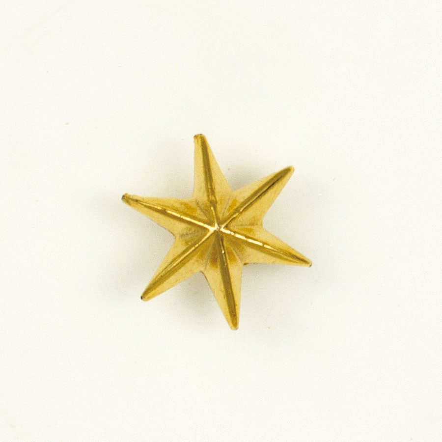 Estrella de 6 puntas metálica para uniforme