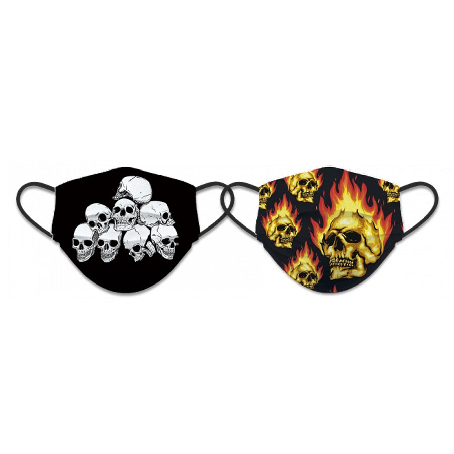 Accesorio facial reversible multi-calaveras