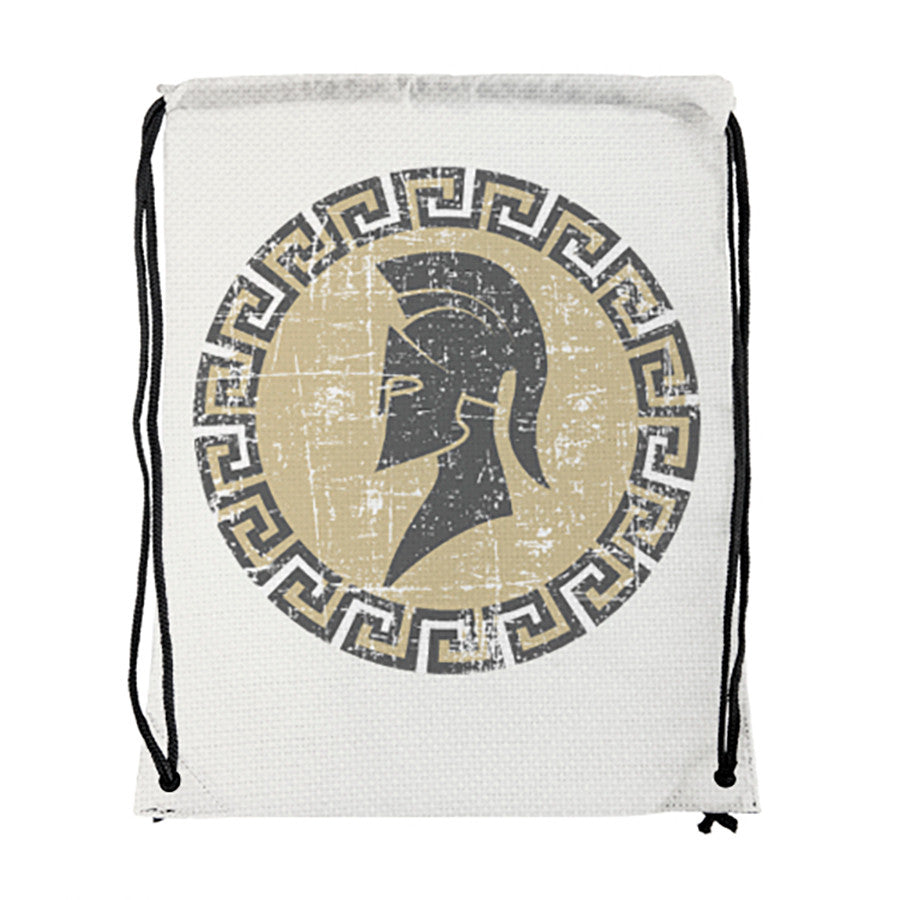 Mochila de cuerdas guerrero griego-espartano (34x42 cms.)