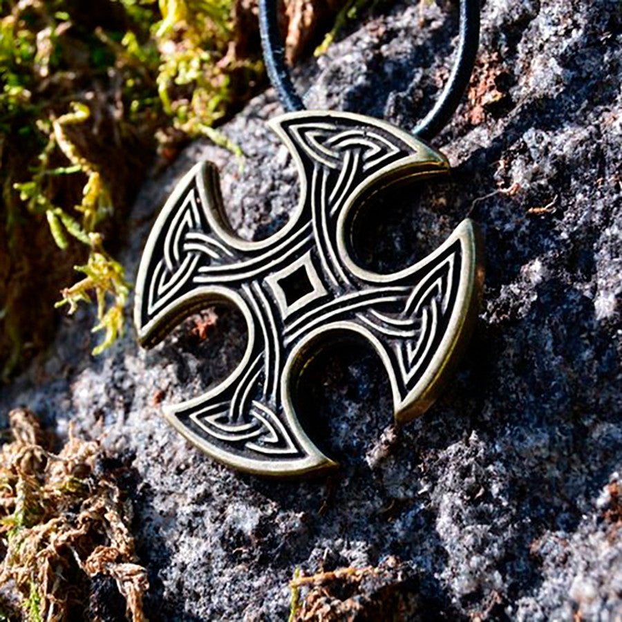 Colgante medieval Cruz de Nevern