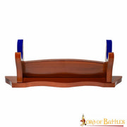 Soporte de madera para katana, hacha o espada